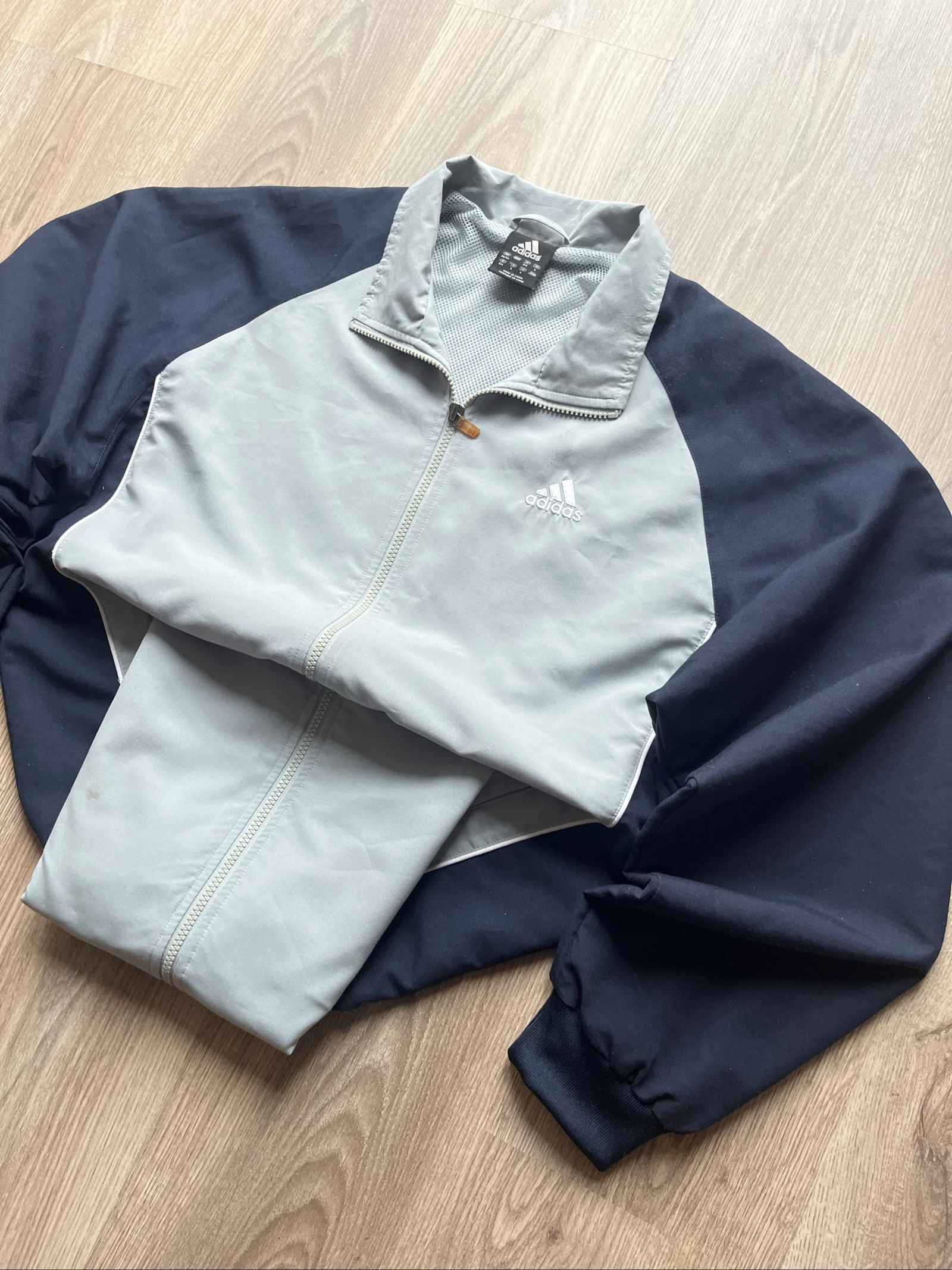 Adidas Track Jacket Bomber Parachute Y2K Premium Limited Edition Vintage 90s origineel – photo 2
